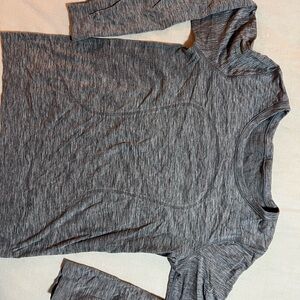 lululemon athletica Gray Women's Top